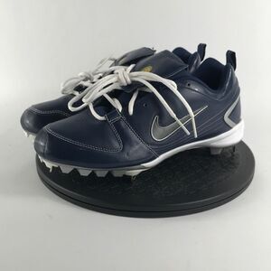 Nike Unify Metal Baseball Cleats Blue/White 415179-411 Women’s Size 10.5